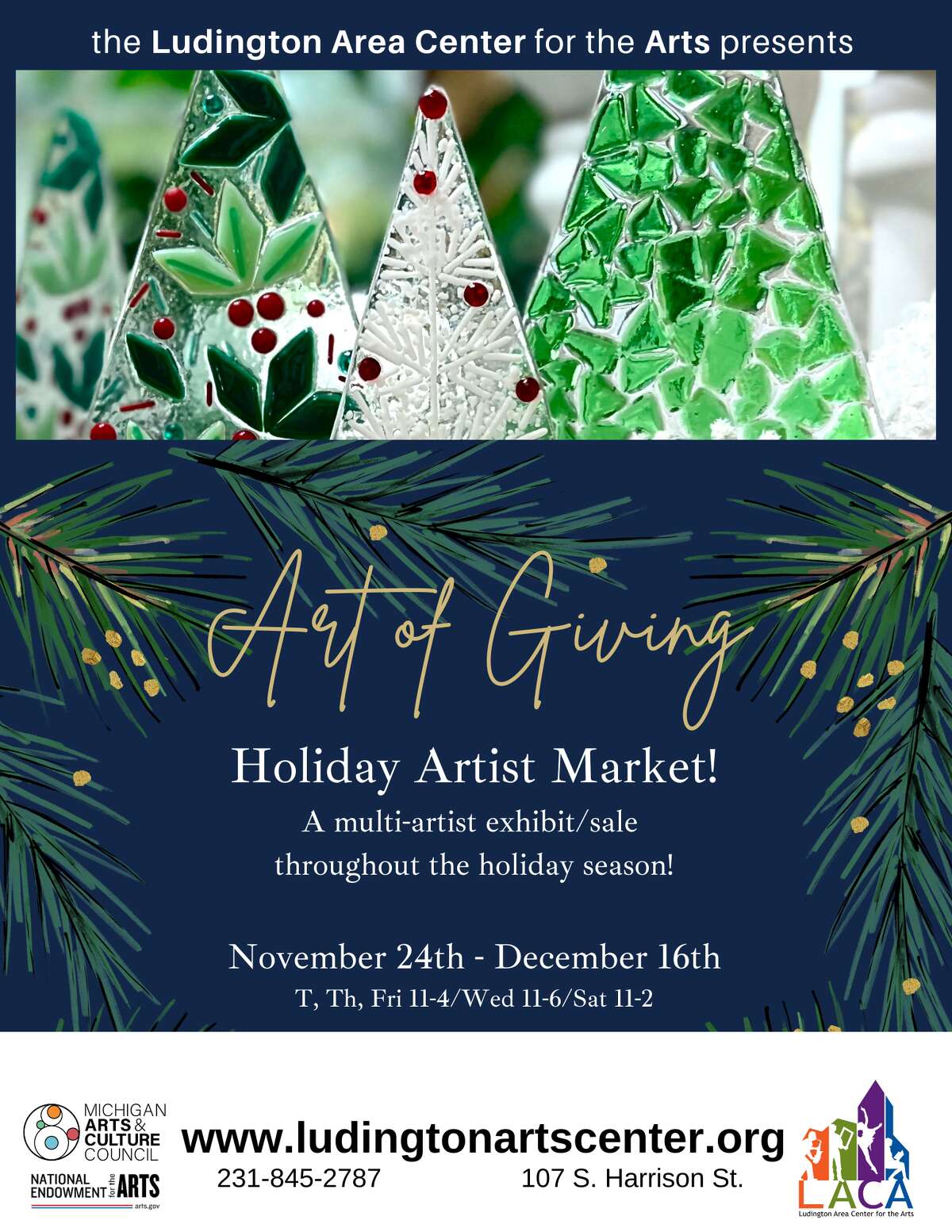 LACA Art of Giving Holiday Artist Market opens Nov. 24