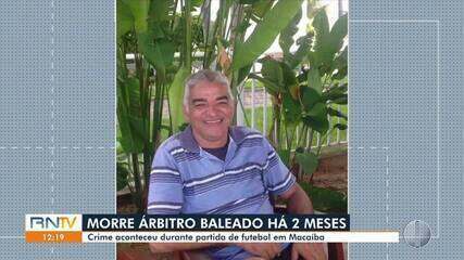 Morre árbitro que foi baleado durante partida de futebol amador na Grande Natal