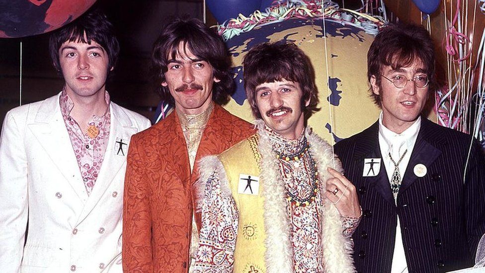 The Beatles top singles chart 60 years after their first hit