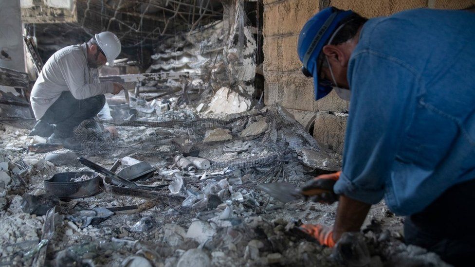Israeli archaeologists help find remains of Hamas attack victims
