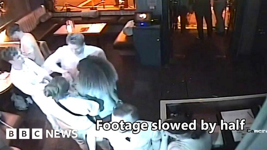 CCTV shows Tom Daley’s husband Dustin Lance Black in nightclub scuffle