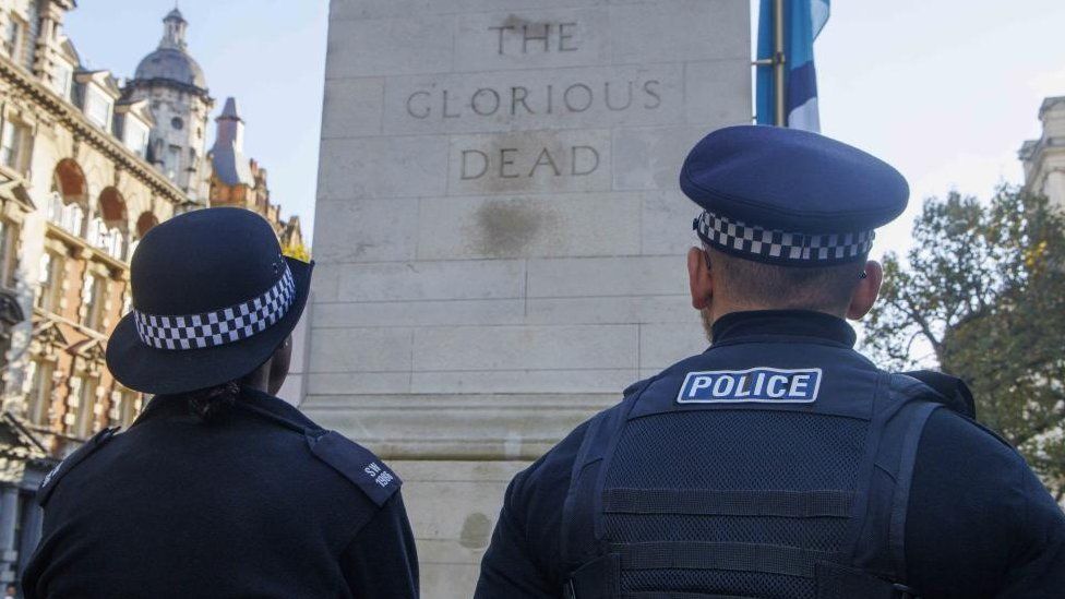 Police impose Cenotaph exclusion zone ahead of London pro-Palestinian protest