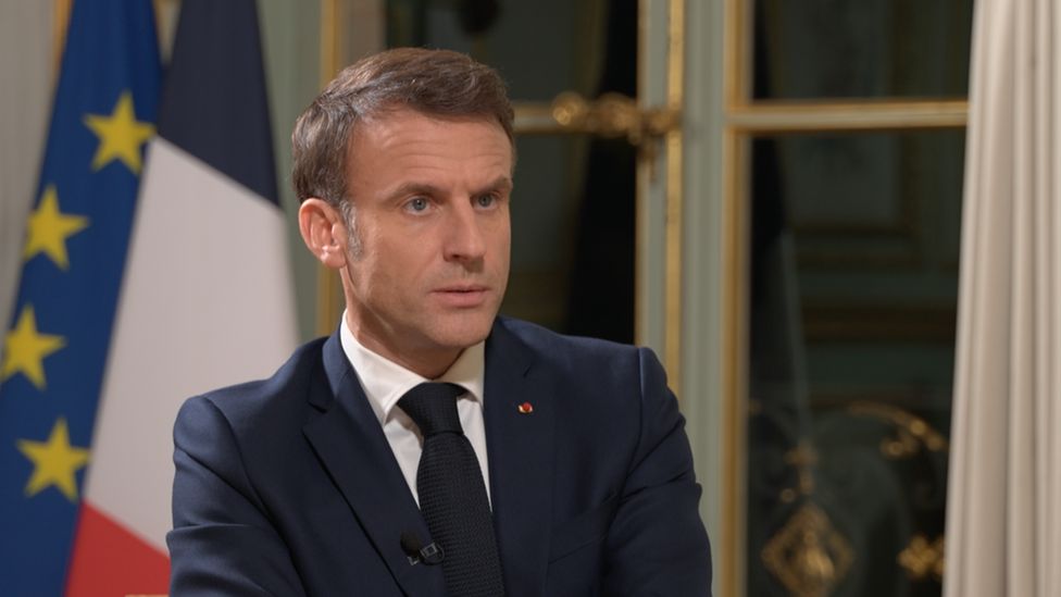 Macron calls on Israel to stop killing Gaza’s women and babies