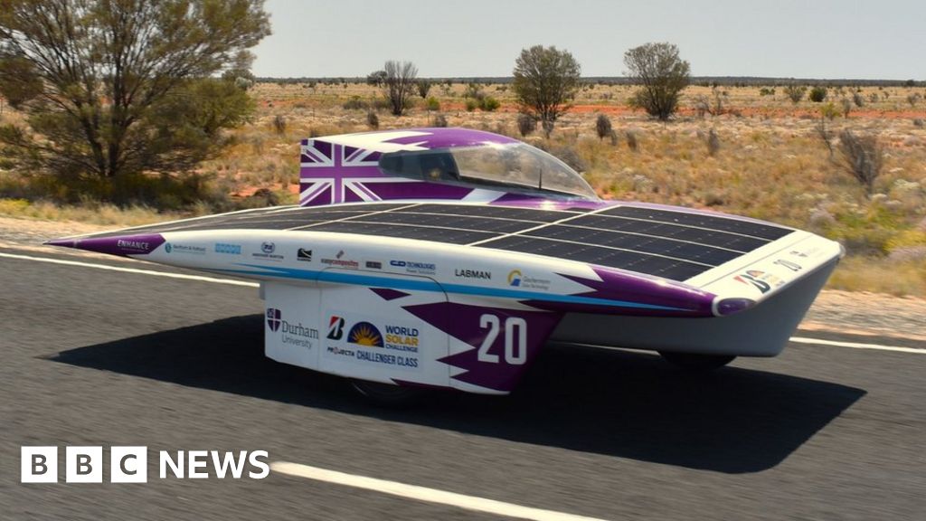 Durham University solar car completes Australian challenge