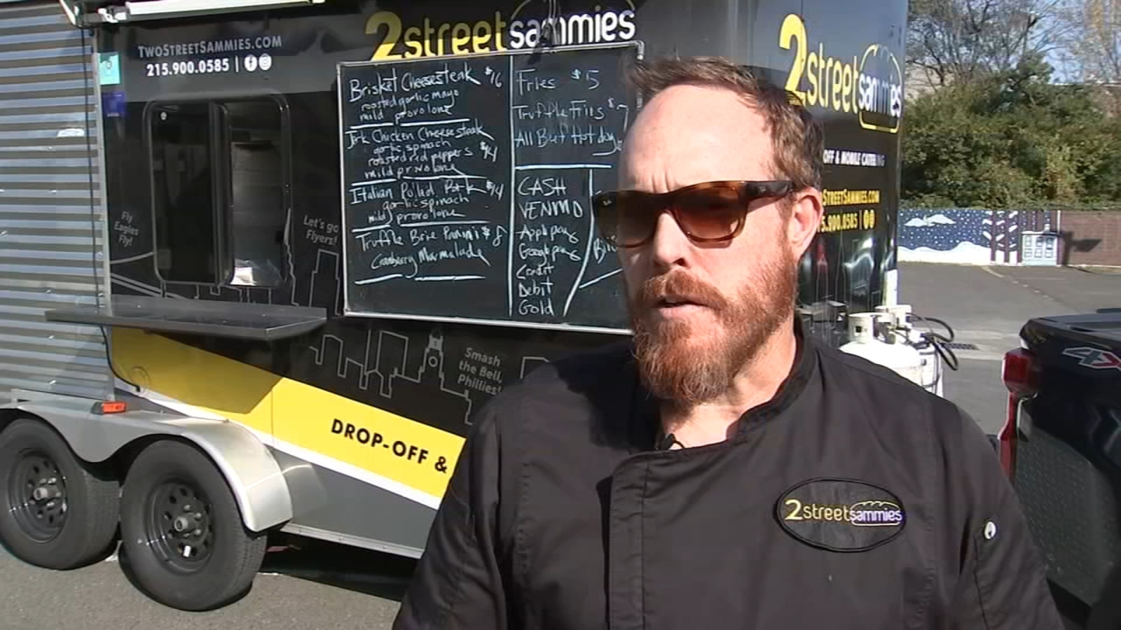 Veteran-owned food truck 2 Street Sammies serving free meals to fellow vets