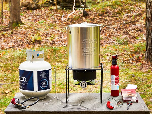 The Crispy, Juicy Joy of (Carefully) Deep-Frying a Turkey