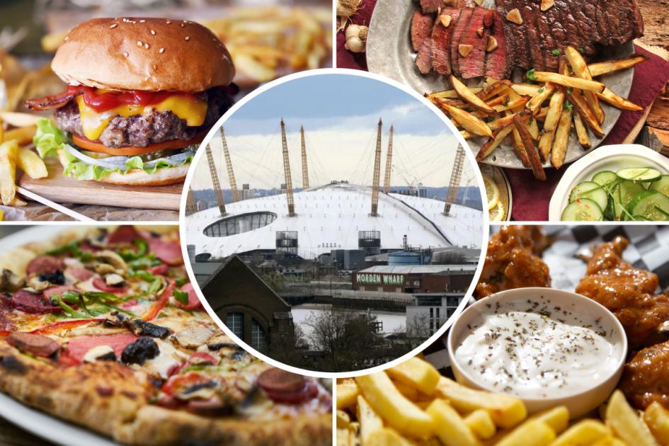 Find out the best places to eat at London’s O2 Arena according to reviews