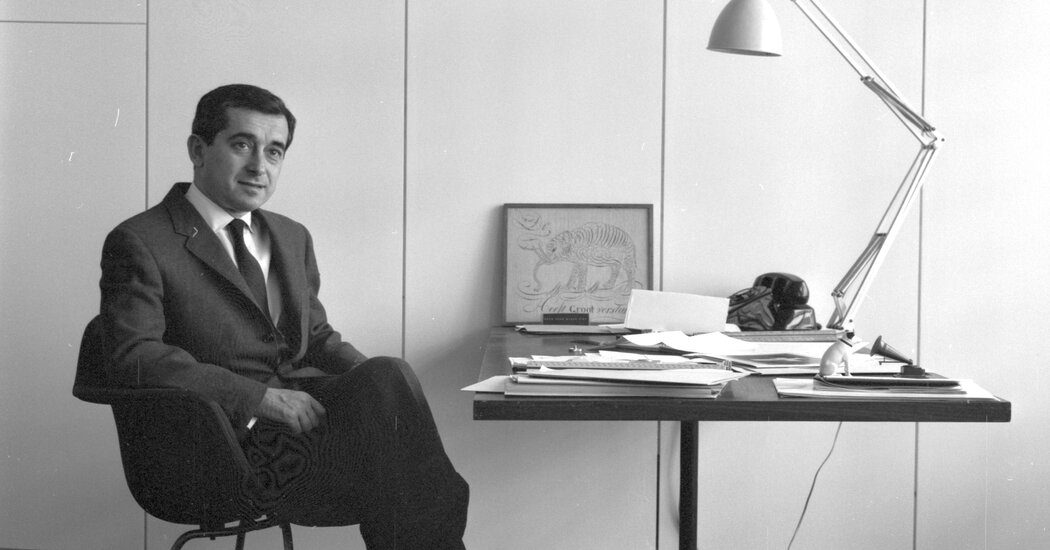 George Tscherny, Whose Graphic Designs Defined an Era, Is Dead at 99