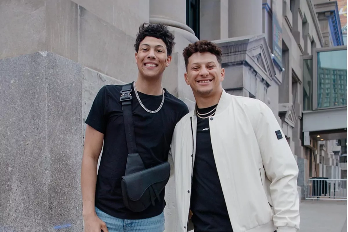 Jackson Mahomes parties with DJ James Kennedy amidst Patrick’s game preparations