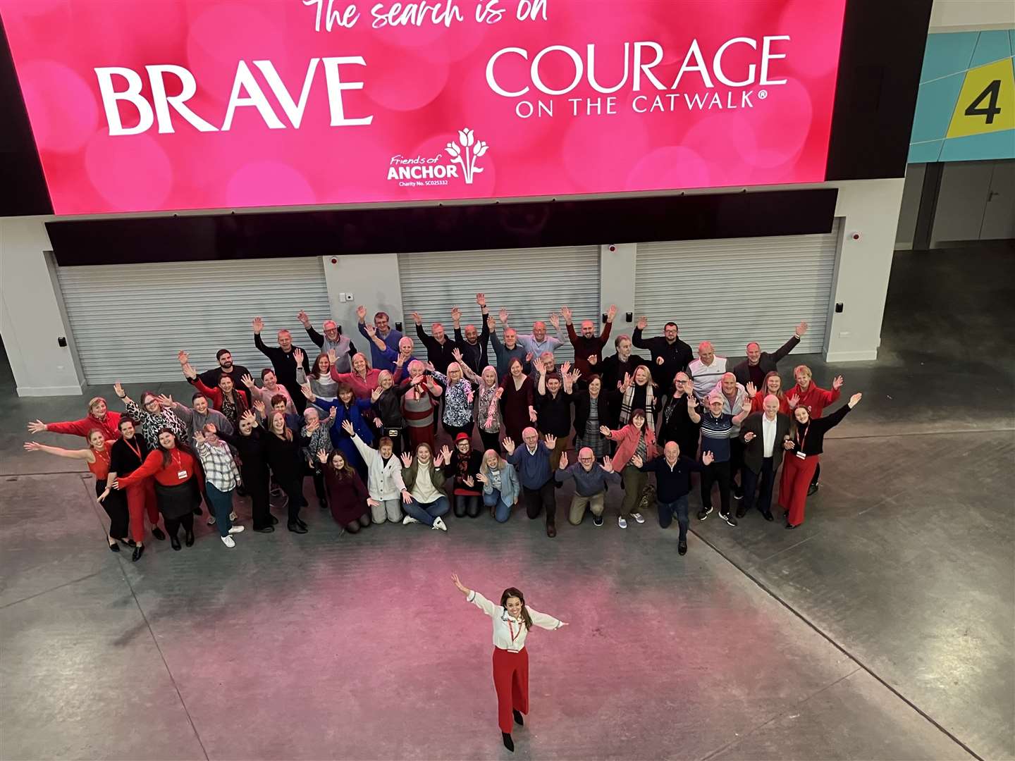 The search is on for Courage on the Catwalk and Brave fashion show models in Aberdeenshire