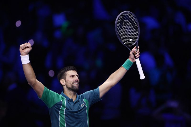 Tennis-Djokovic looking to cap off ‘almost perfect’ year with ATP finals win