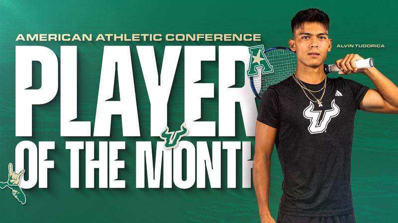 Tudorica named AAC Men’s Tennis Player of the Month, reaches quarterfinals of ITA National Fall Championships