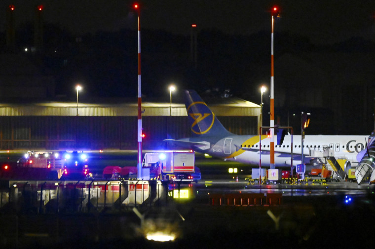 Germany airport closed after man breaches security with his car and fires into the air