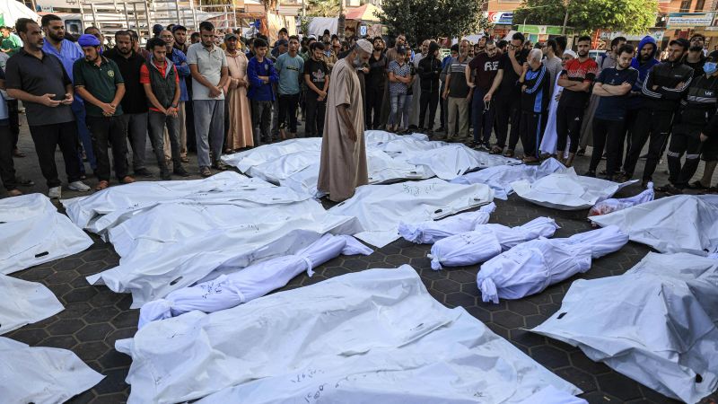 More than 10,000 people killed in Gaza, Hamas-controlled health ministry says, as condemnation of Israel’s campaign grows