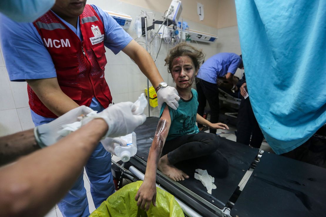 Gaza hospital ‘surrounded by tanks’ as other healthcare facilities say they’ve been damaged by Israeli strikes