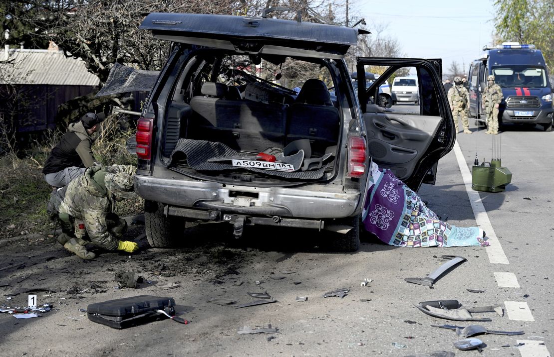 Ukraine says it killed Kremlin-backed politician in car bombing in occupied Luhansk