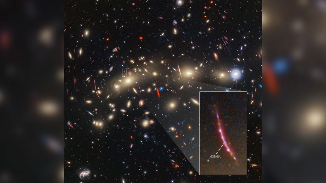 Webb, Hubble team up to capture a colorful ‘Christmas tree’ of galaxies