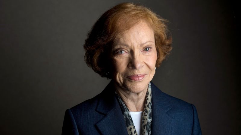 Rosalynn Carter, mental health activist, humanitarian and former first lady, dies at 96