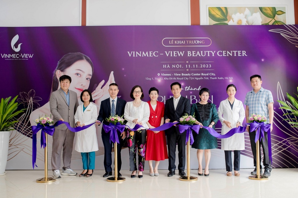 Khai trương phòng khám thẩm mỹ Vinmec – View Beauty Center tại Royal City