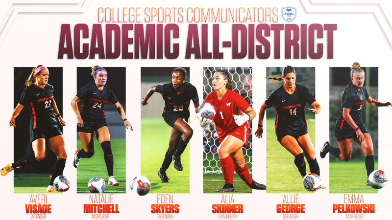 Tech places six on College Sports Communicators Academic All-District Team