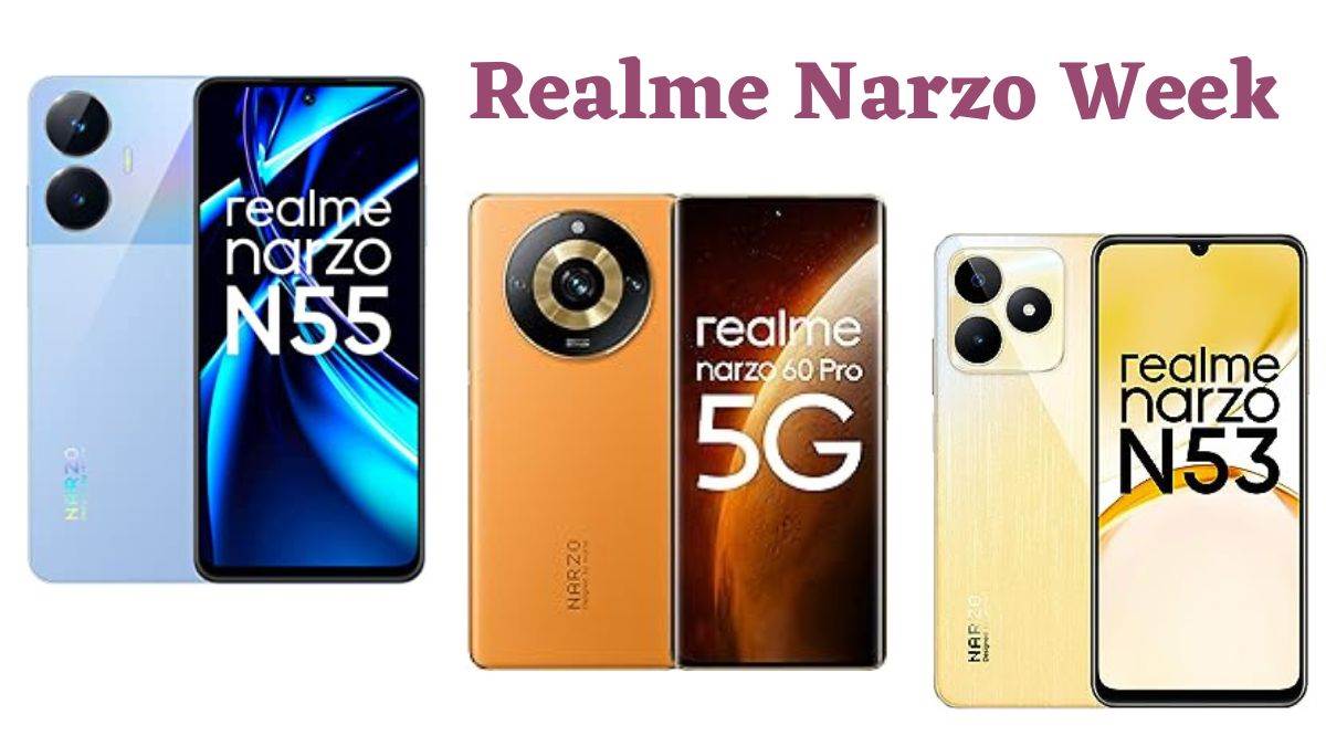 Realme Narzo Week :इन Narzo फोन्स पर मिल रहा है 4000 रुपये तक का डिस्काउंट, यहां जाने सारी डिटेल्स – Realme Narzo week get huge discount on narzo 60 pro realme narzo 60 realme narzo n55 and narzo n53, know the details