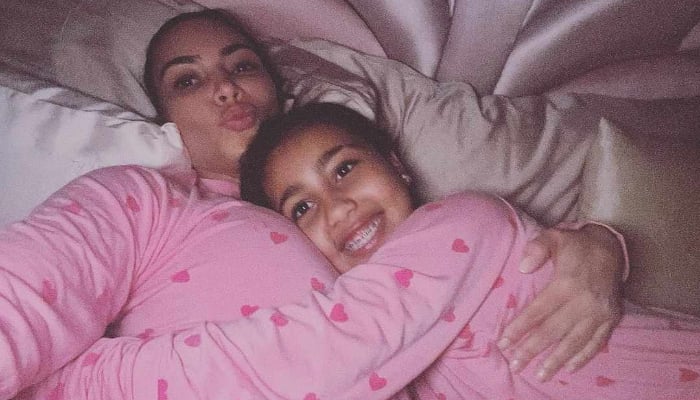 Kim Kardashian and North West Had a Matching Thanksgiving