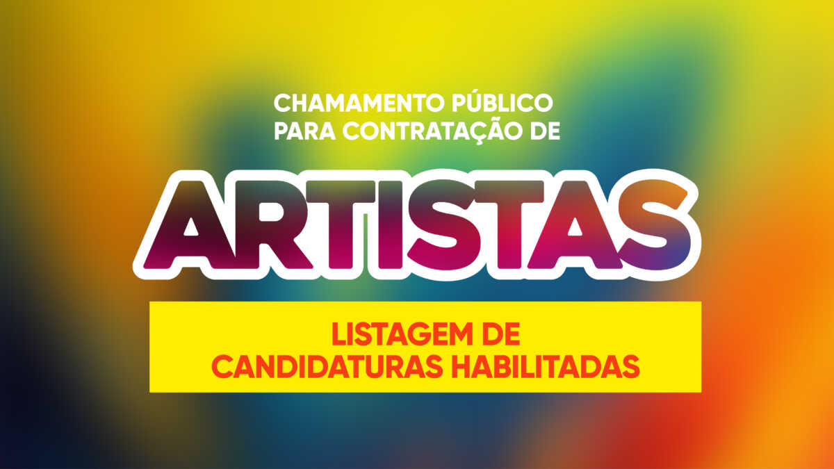 Cultura divulga listagem de candidatos habilitados no Chamamento de Artistas – Prefeitura de São Pedro da Aldeia