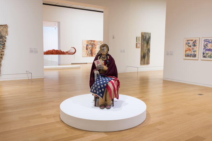 Jaune Quick-to-See Smith affirms Native American heritage at the Fort Worth Modern