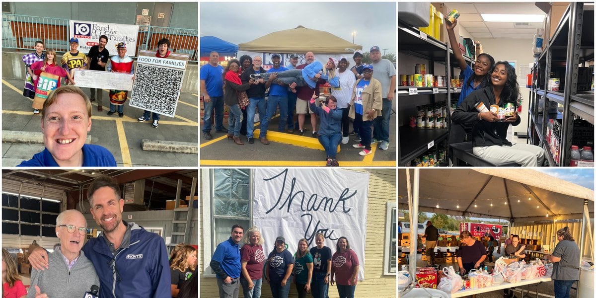 Central Texans help Food For Families replenish local food pantries