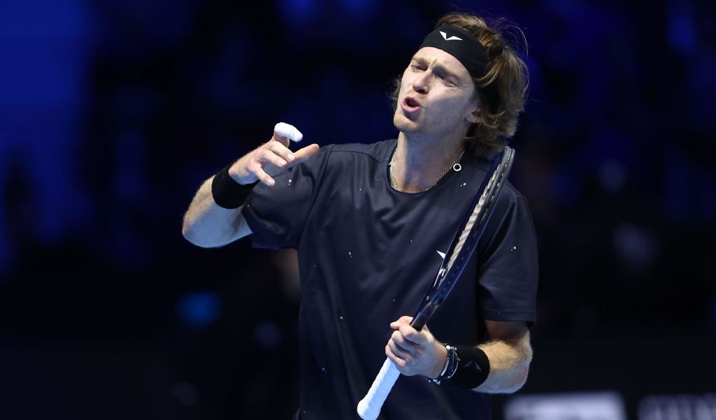 Tennis great says Andrey Rublev needs help after violent meltdown against Carlos Alcaraz