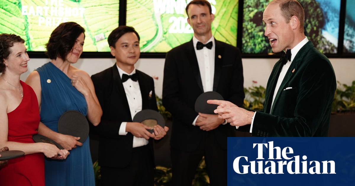 Greener electric car batteries among Prince William’s £1m Earthshot winners