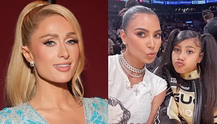 Kim Kardashian’s Baby North Is ‘Iconic,’ According to Paris Hilton