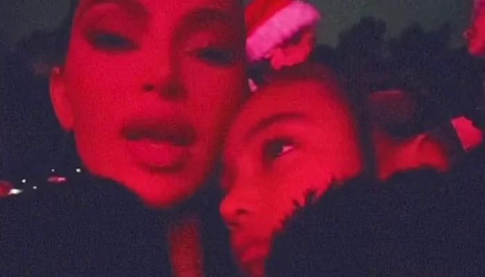 Kim Kardashian Had an Early Christmas Party with the Ladies