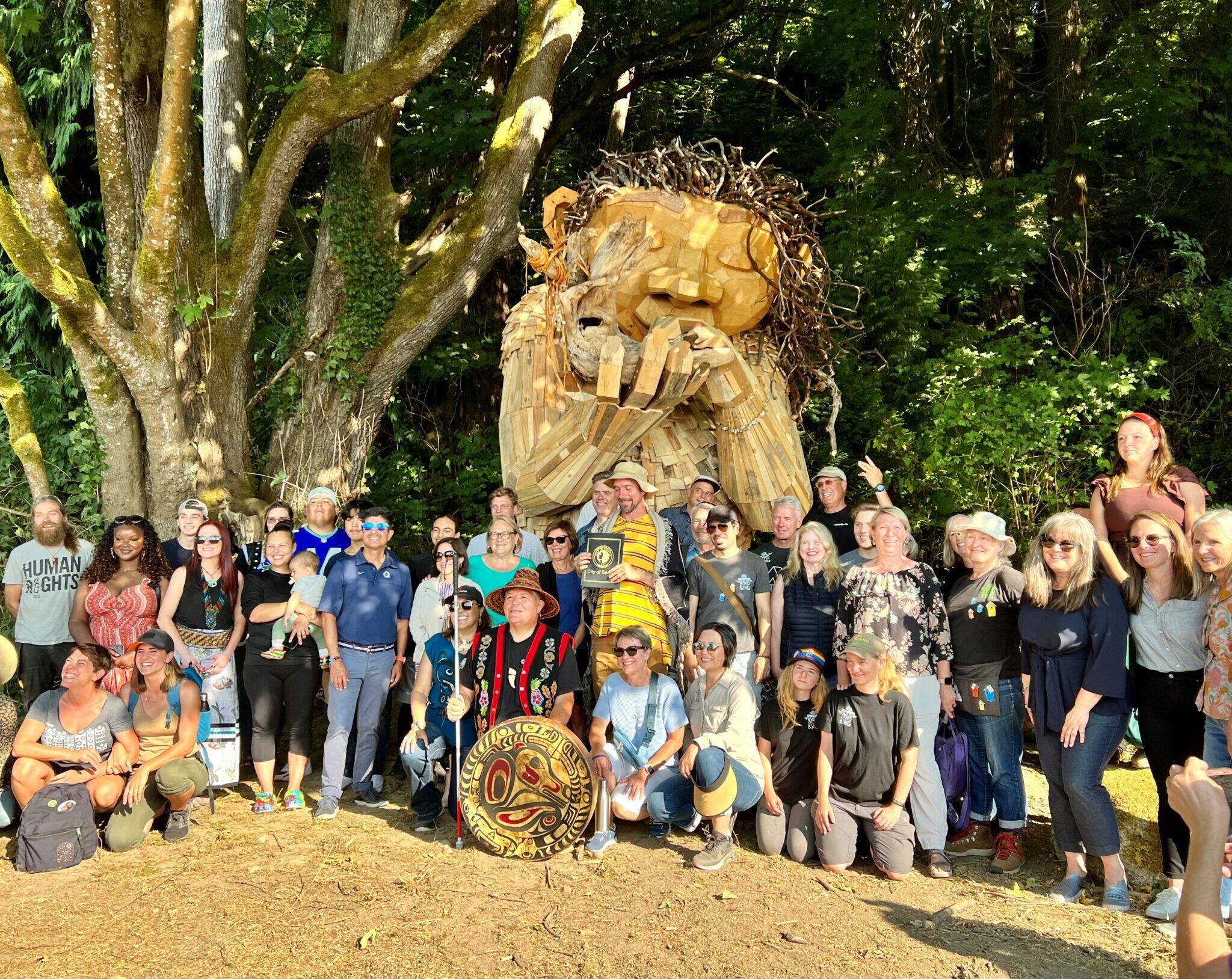 Trolls from Denmark make their mark across Puget Sound