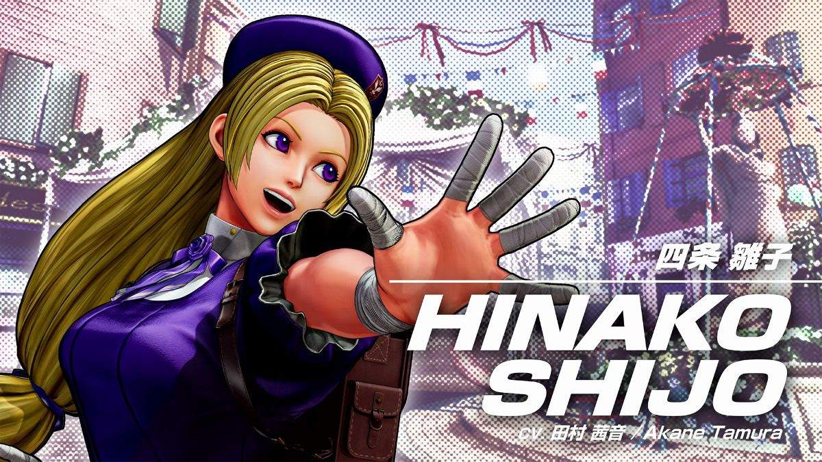 THE KING OF FIGHTERS XV receberá Hinako Shijo em 14 de novembro