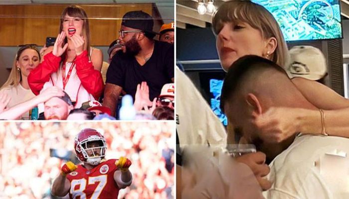 Taylor Swift Hosts a Chiefs Viewing Party in New York City with Fellow WAGs to Cheer on Travis Kelce