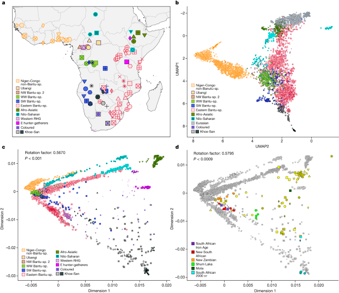 The genetic legacy of the expansion of Bantu-speaking peoples in Africa