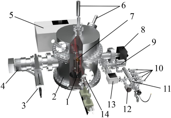 Cryovacuum setup for optical studies of astrophysical ice