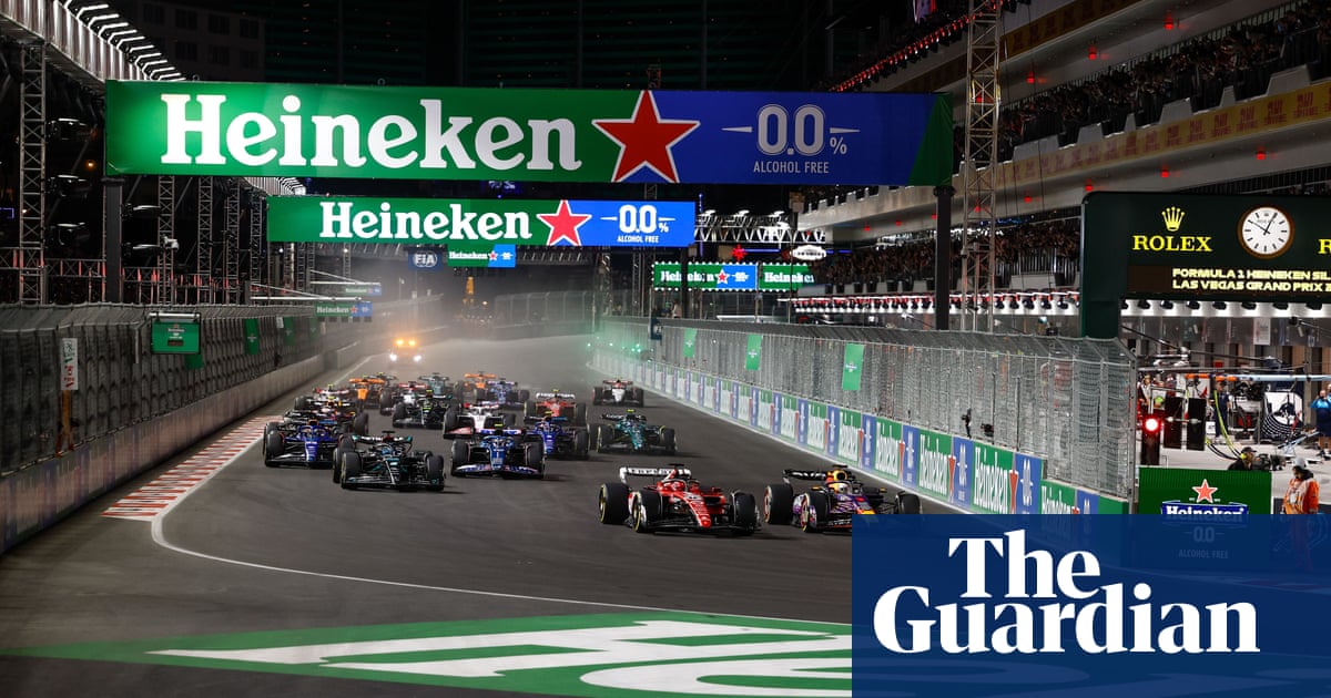 F1 disguises Las Vegas snags with sensory overload and raw entertainment