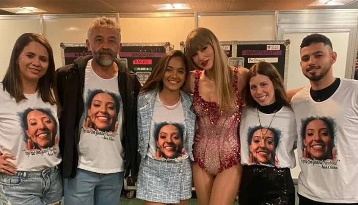 Taylor Swift Hosts the Family of Late Fan Ana Clara Benevides at Her Final Show in Brazil