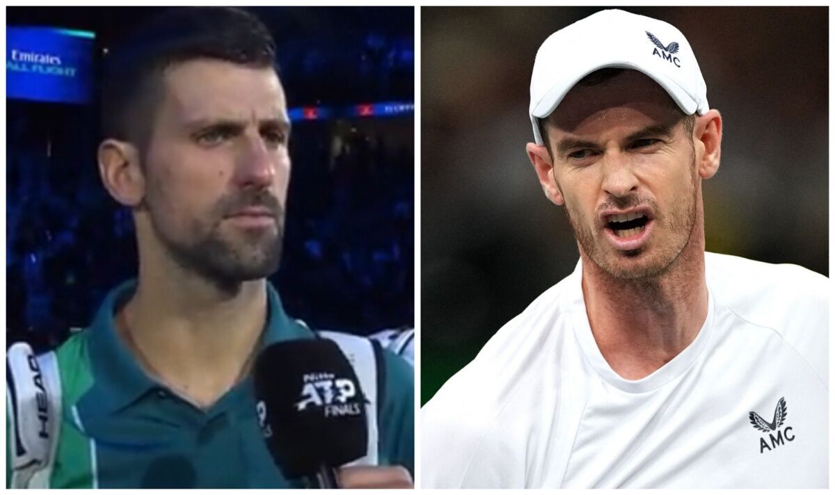 Andy Murray calls out chief as Novak Djokovic abruptly ends ATP Finals interview