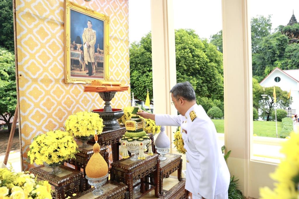 กรมทรัพยากรน้ำบาดาล ถวายผ้าพระกฐินพระราชทาน ณ วัดคูหาสวรรค์ จ.พัทลุง