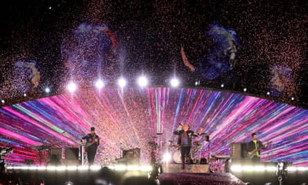 Coldplay review: Music of the Spheres tour brings fireworks, aliens and radical optimism to Perth