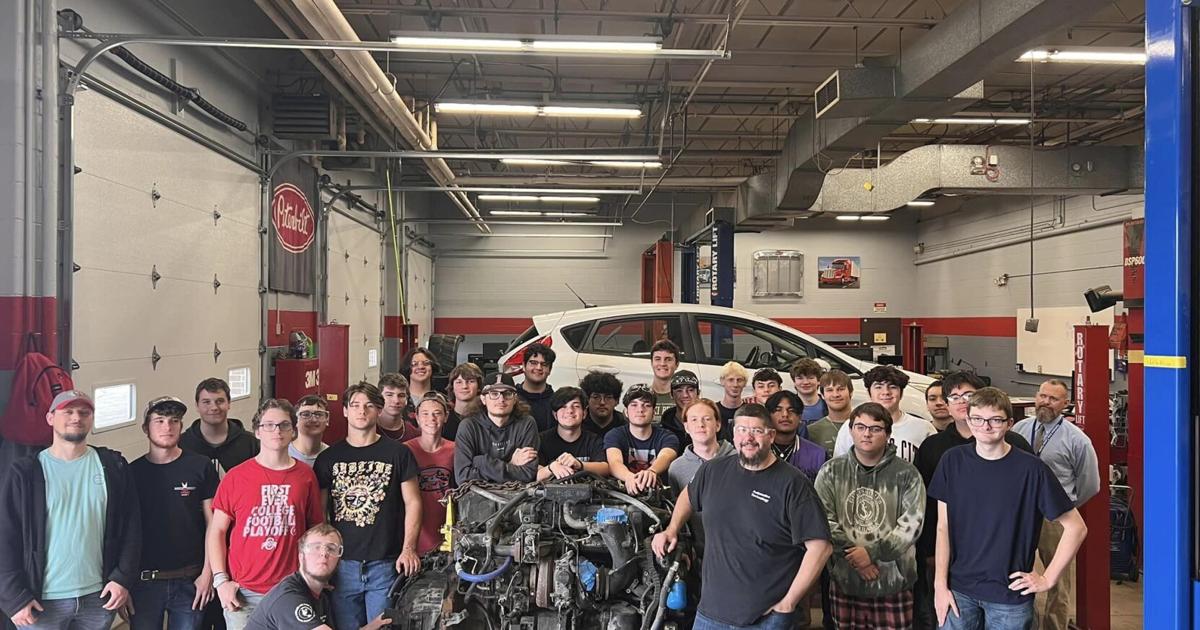 Diesel engine donation to help KACC auto tech students