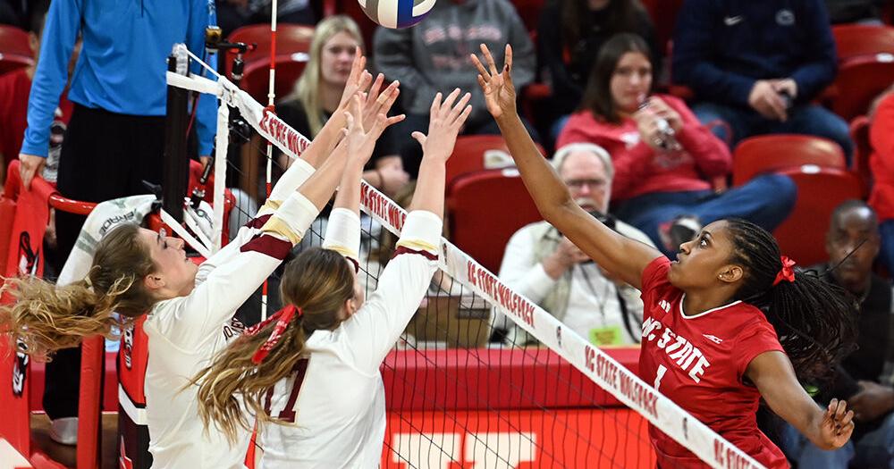 NC State volleyball sweeps UVA in final regular season matchup