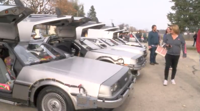 Rare DeLorean shines at vintage car show