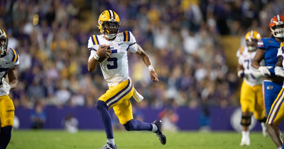 Jayden Daniels leads LSU football with 509 total yards in 56-14 blowout win vs. Georgia State