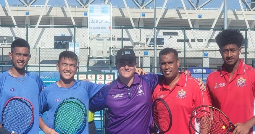 Guam opens 2023 Pacific Games with sweeping tennis wins over Cook Islands and Tonga