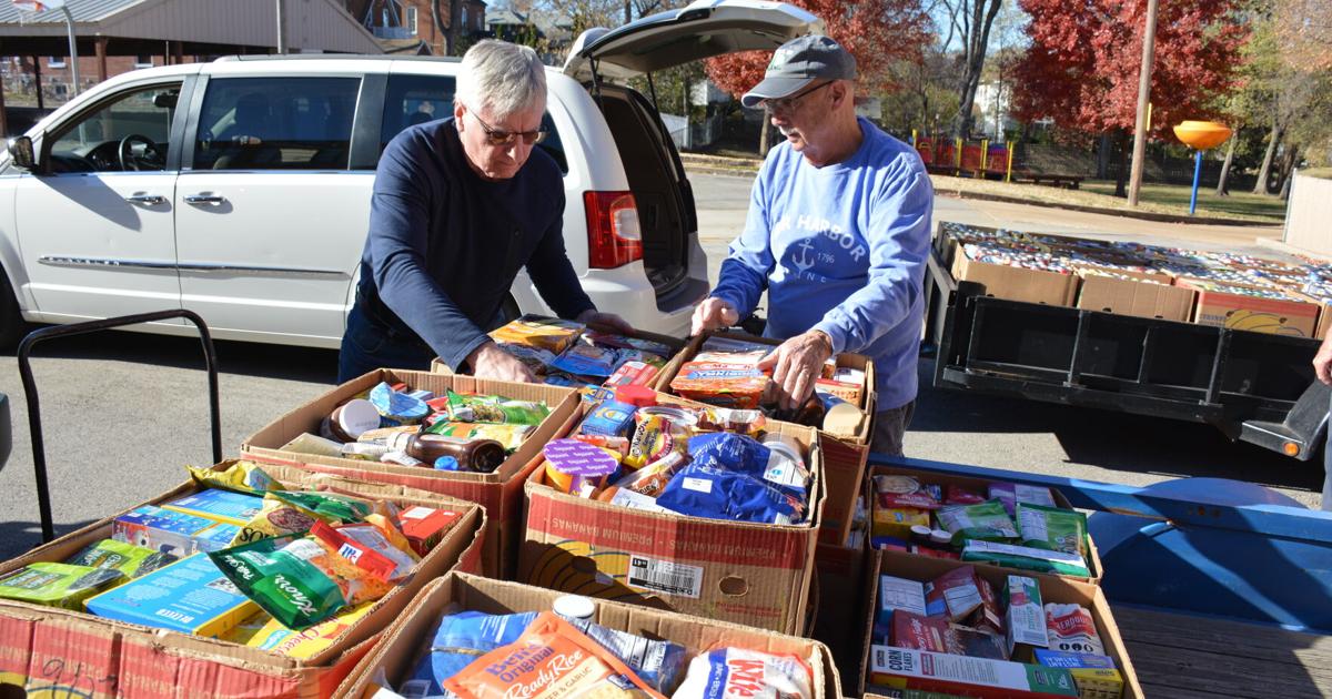 Scouts boost area food banks