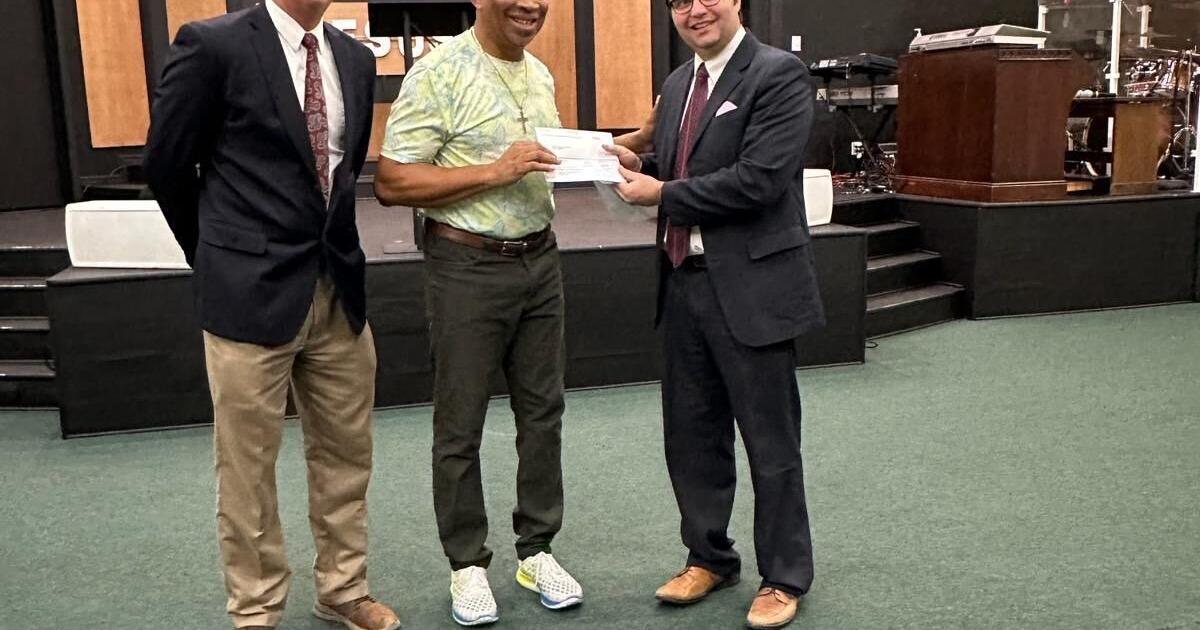 Community Center receives humanitarian grant from church